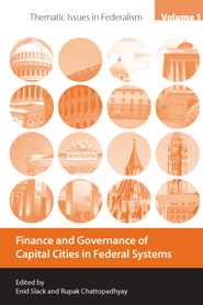 Finance and governance of capital cities in federal systems