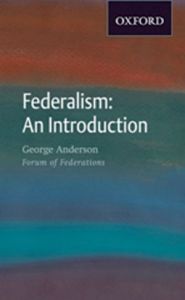 Cover of Federalism: An Introduction