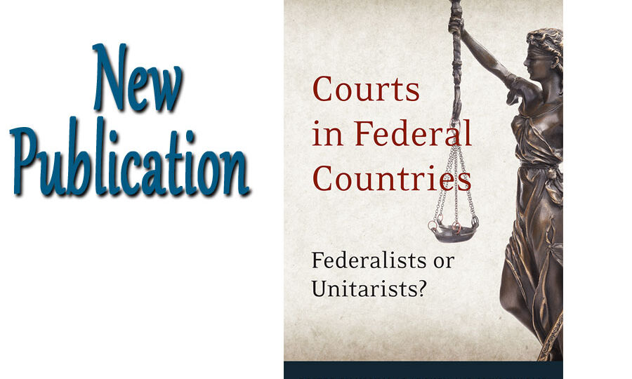 Cover of Courts in Federal Countries