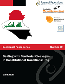 Dealing with Territorial Cleavages in Constitutional Transitions Iraq Number 30