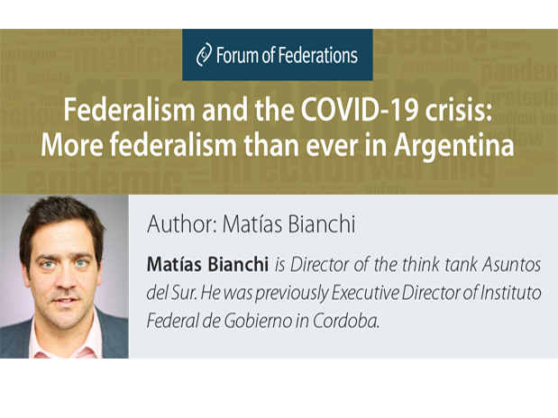 Poster for Federalism and the COVID-19 Crisis: More federalism than ever in Argentina