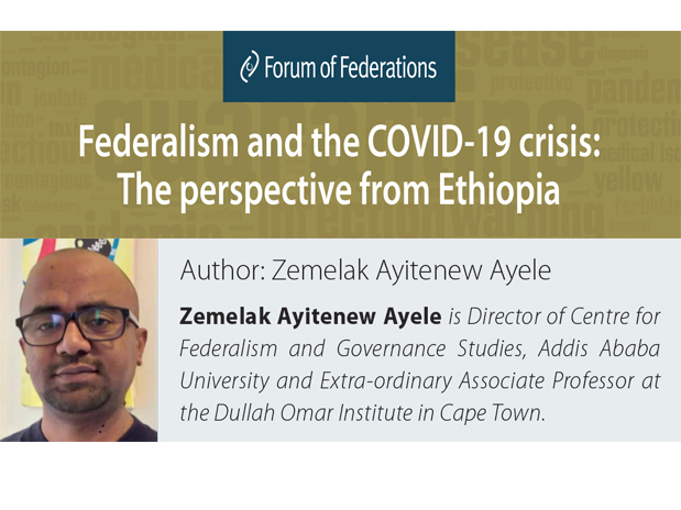 Poster for Federalism and the COVID-19 Crisis: The perspective from Ethiopia