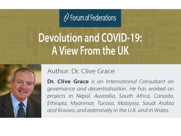 Poster for Devolution and COVID-19: A View from the UK