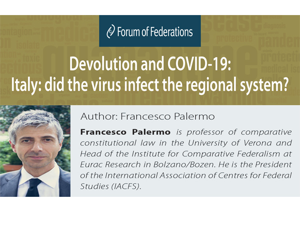 Poster for Devolution and COVID-19: Italy: did the virus infect the regional system?