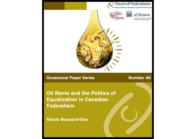 Cover of Oil Rents and the Politics of Equalization in Canadian Federalism