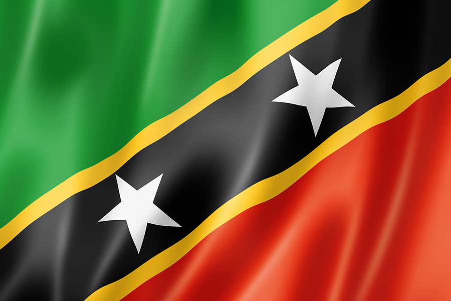 Saint Kitts and Nevis flag