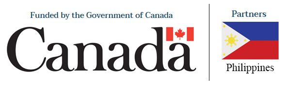 Government of Canada logo and Philippines flag