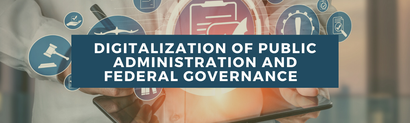 Icon for Digitalization of Public Administration and Federal Governance