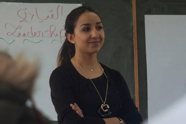 Rajaâ Amraoui participating in MENA training workshops in Jordan